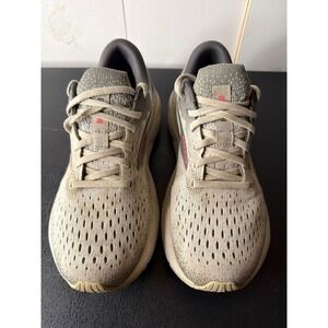 Brooks Ghost 16 Womens 8 B Gray Pink Running Shoes 1204071B006